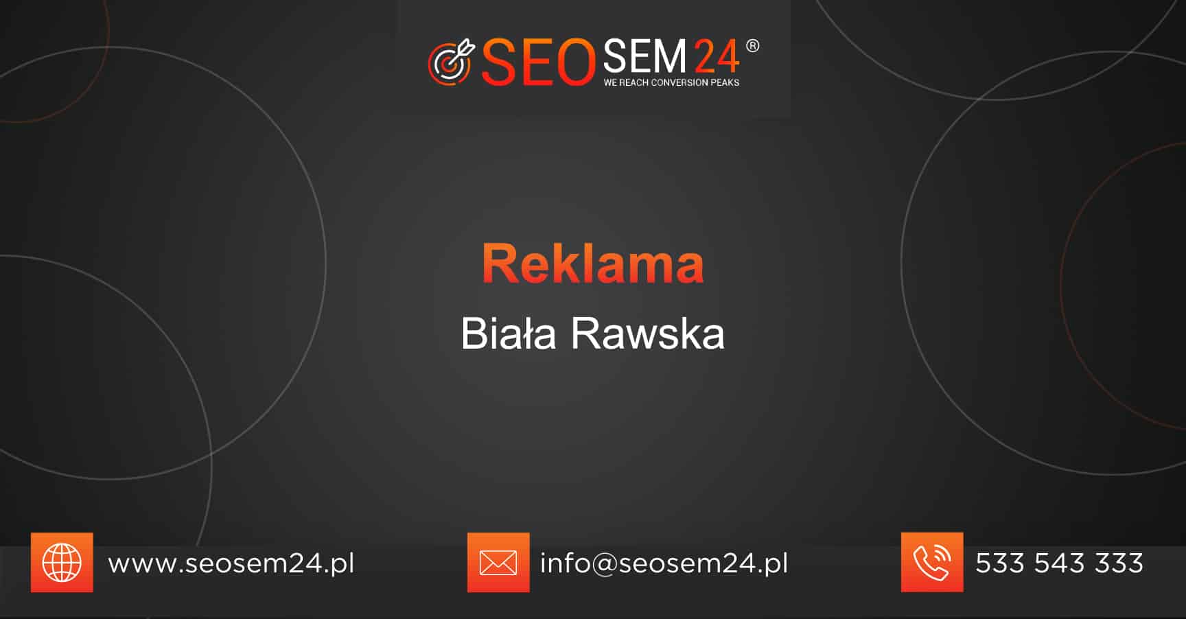 Reklama Biała Rawska