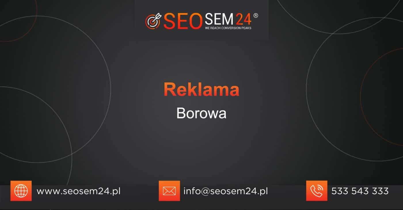 Reklama Borowa