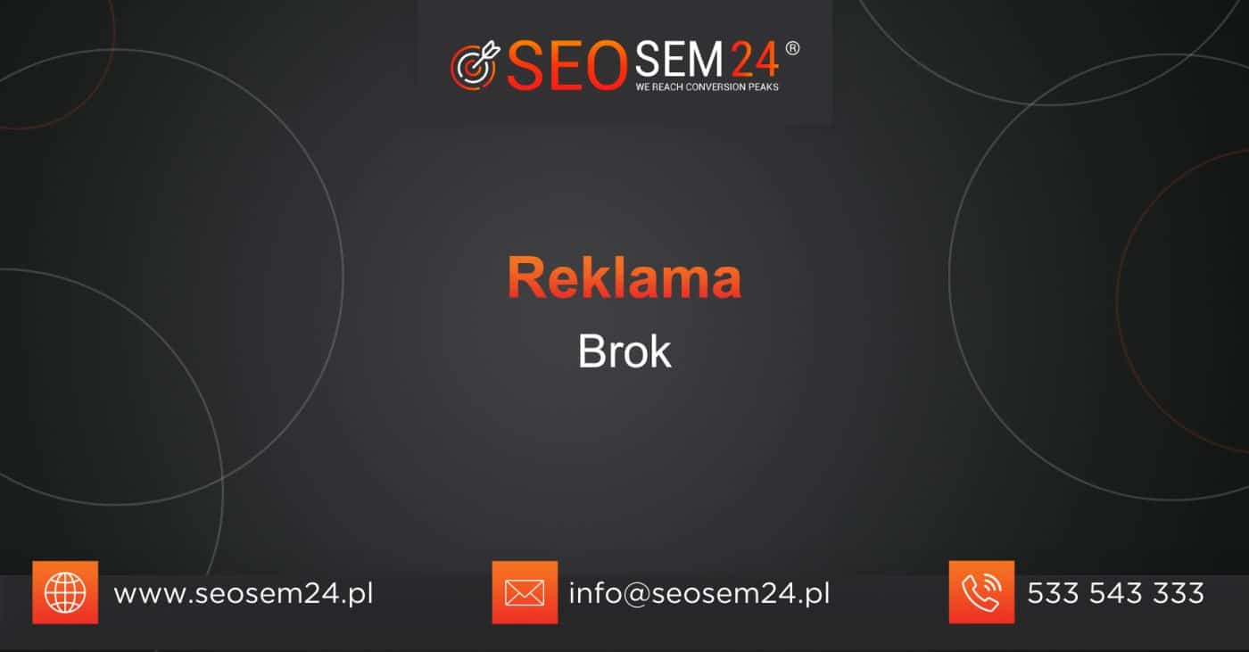 Reklama Brok