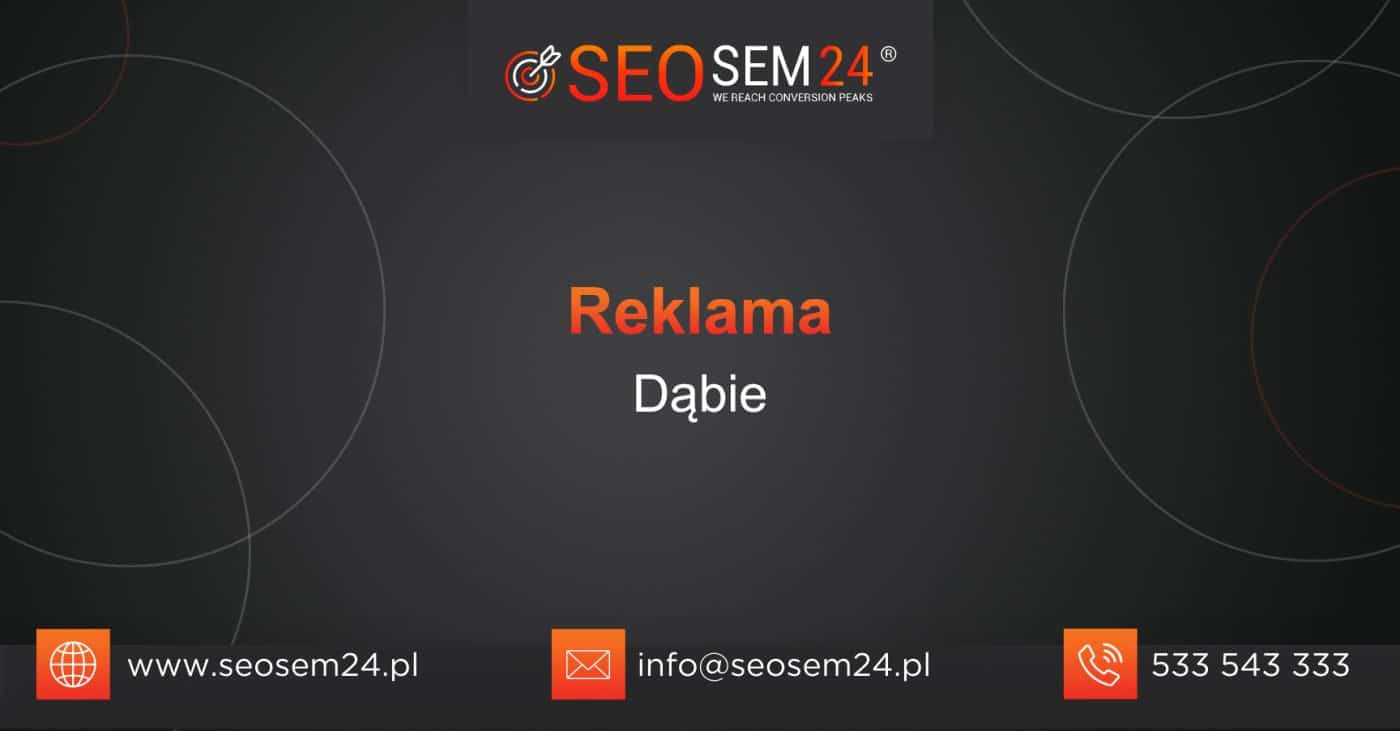 Reklama Dąbie