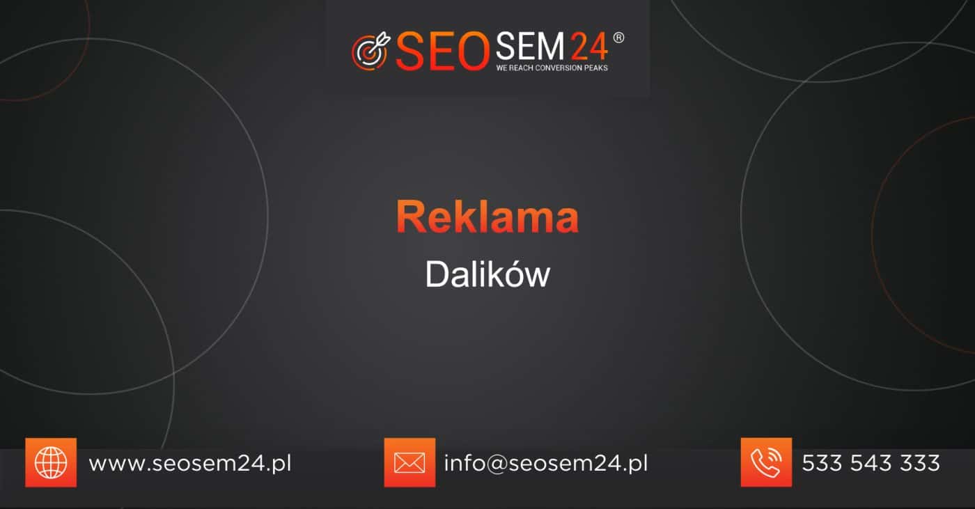 Reklama Dalików