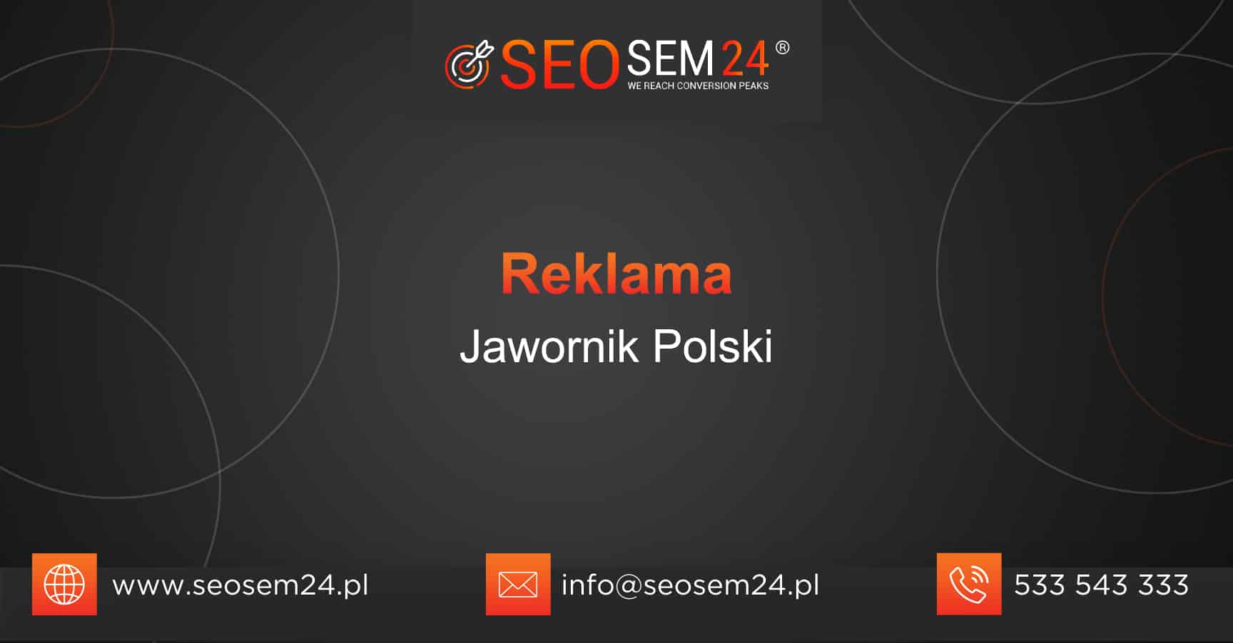 Reklama Jawornik Polski