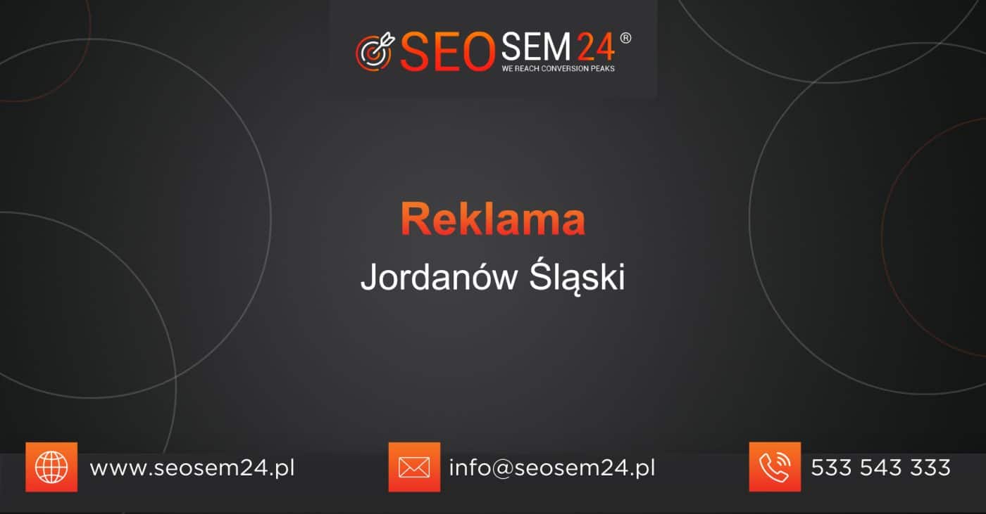 Reklama Jordanów Śląski