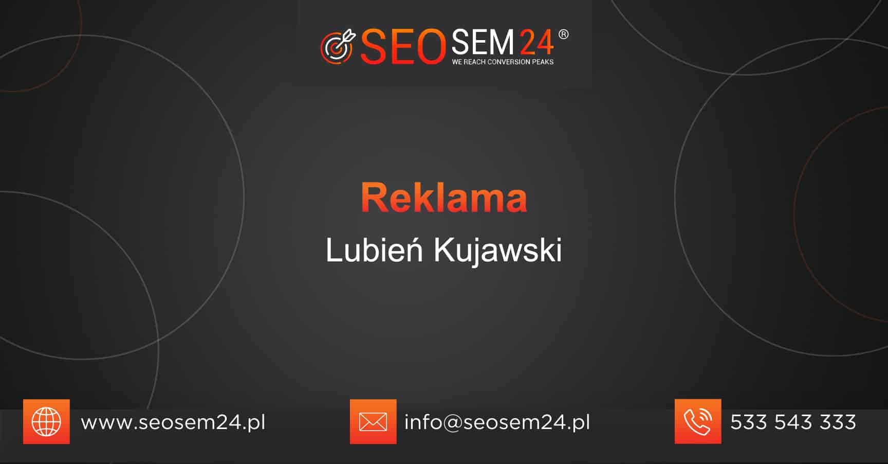 Reklama Lubień Kujawski