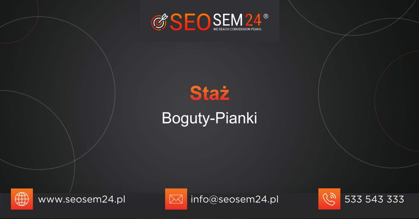 Staż Boguty-Pianki