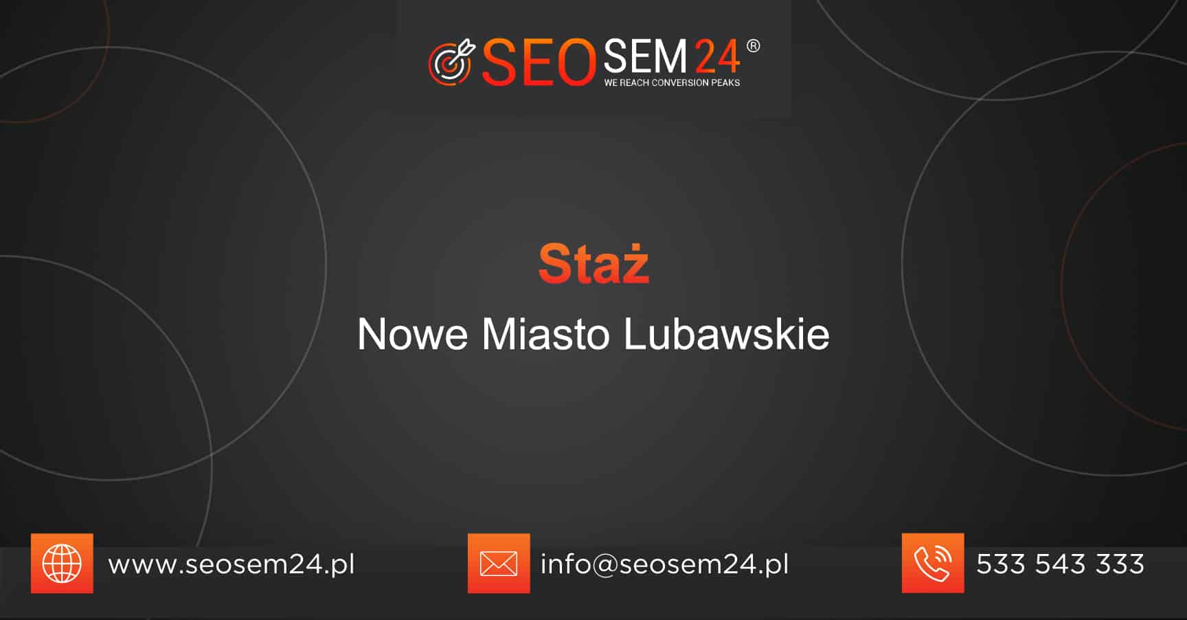 Staż Nowe Miasto Lubawskie