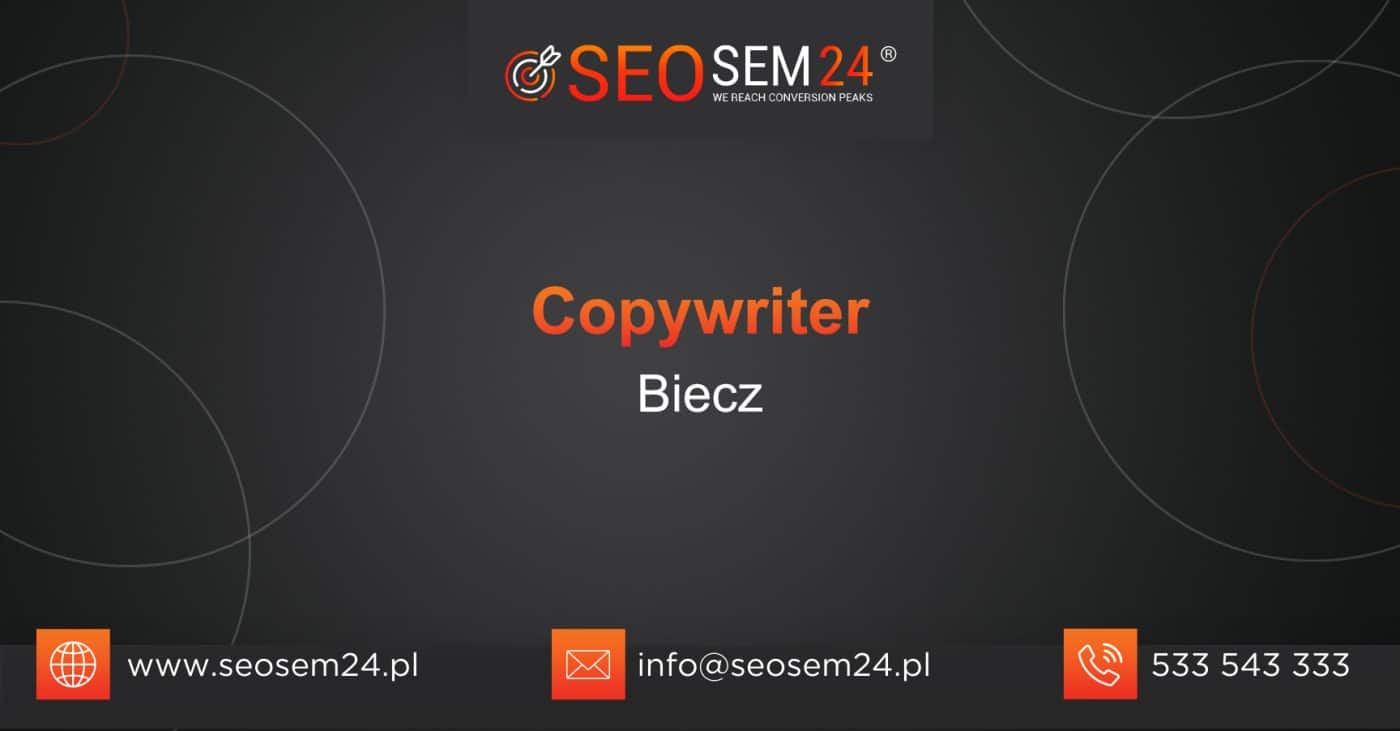 Copywriter Biecz