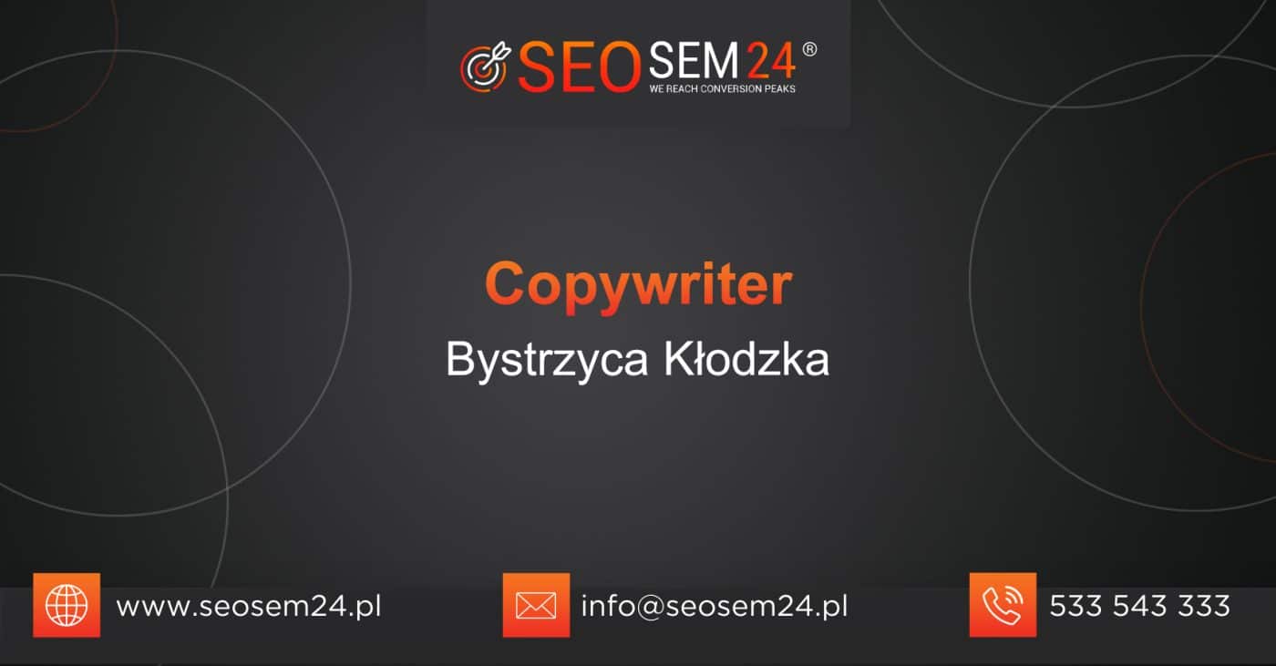 Copywriter Bystrzyca Kłodzka