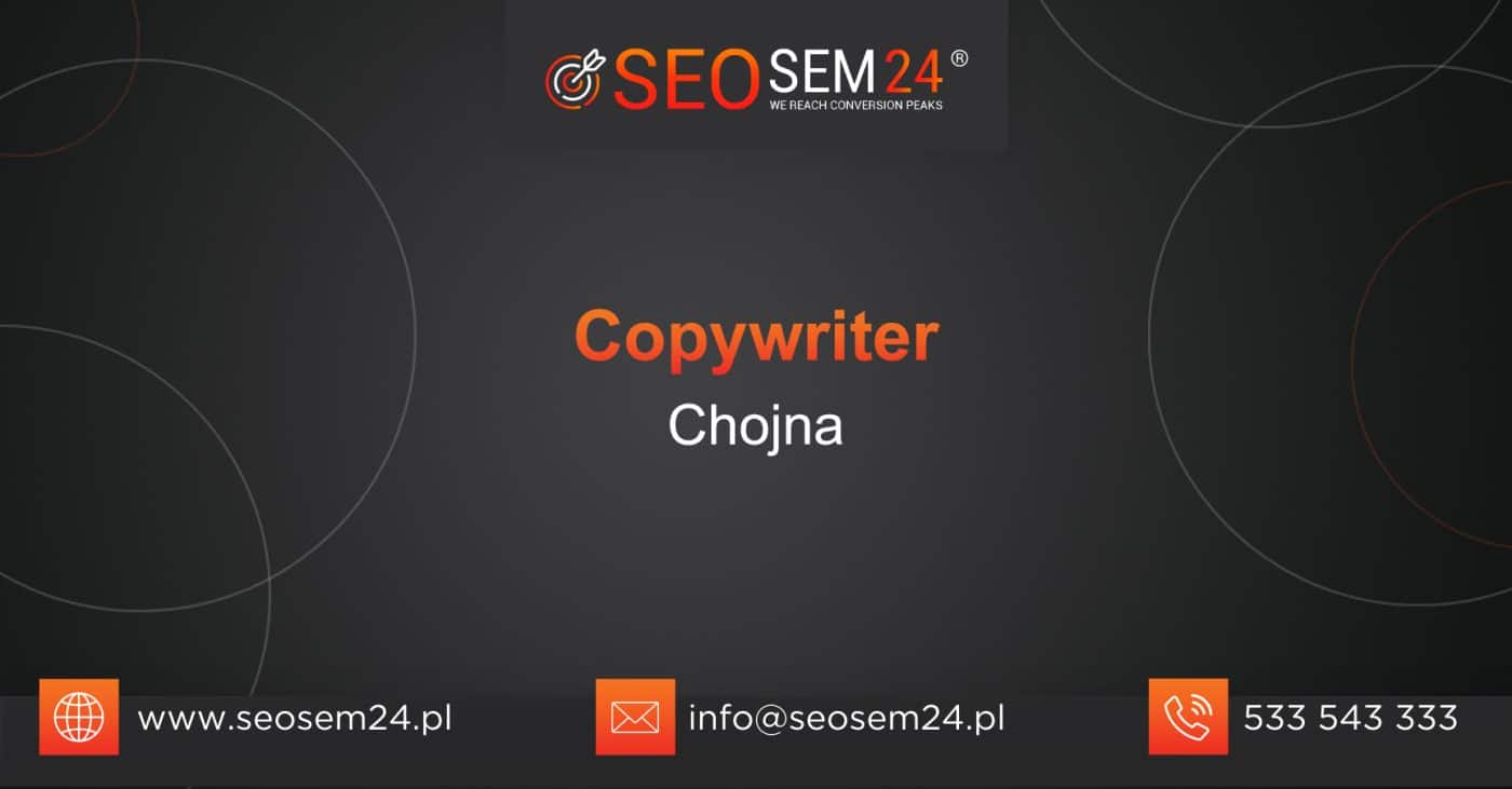 Copywriter Chojna