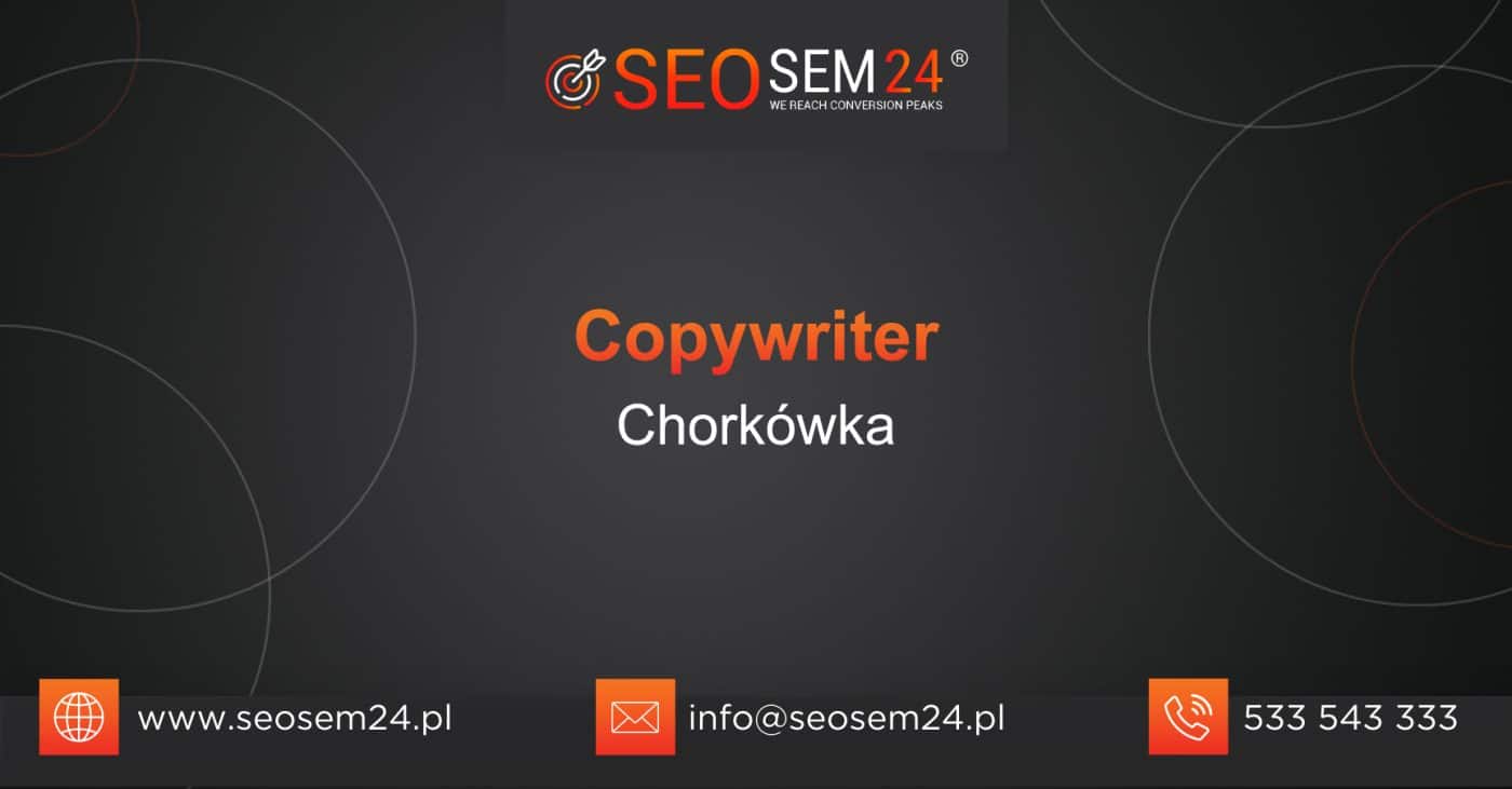 Copywriter Chorkówka