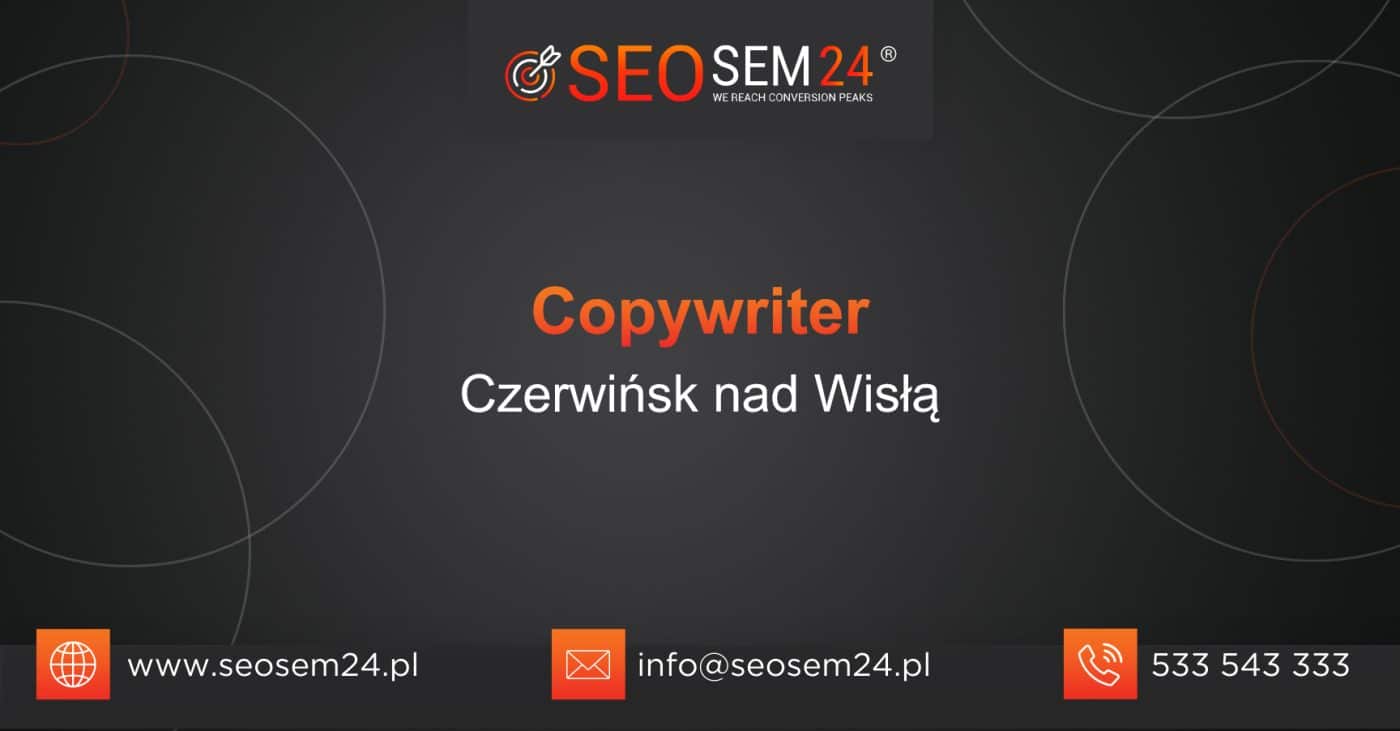 Copywriter Czerwińsk nad Wisłą