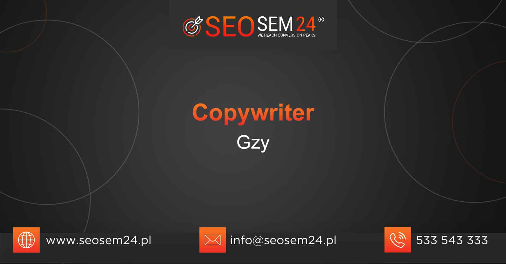 Copywriter Gzy