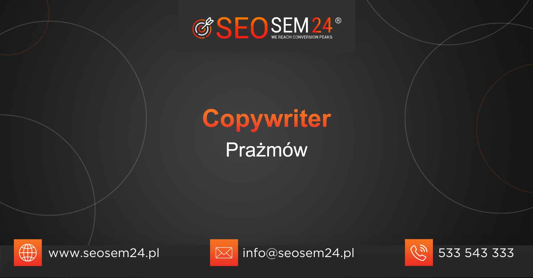 Copywriter Prażmów