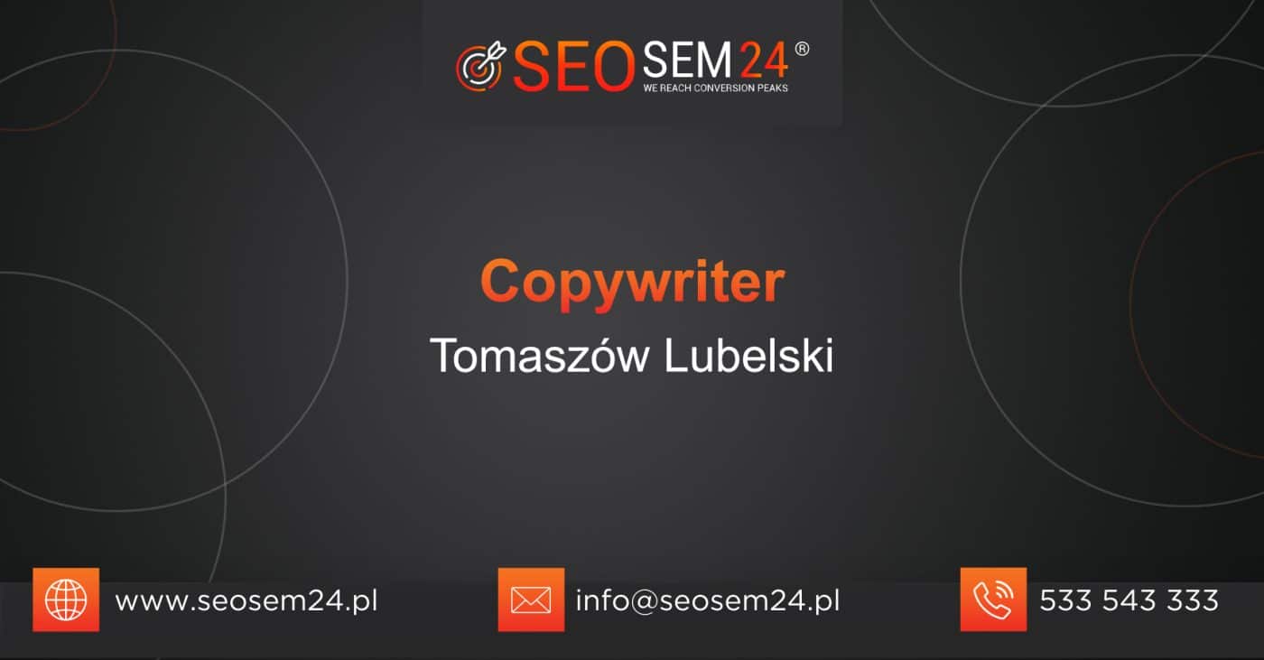 Copywriter Tomaszów Lubelski