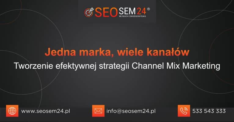 W dobie cyfrowej transformacji oraz rosnącej konkurencji na rynku, skuteczne dotarcie do klientów stało się wyzwaniem dla wielu firm. Tradycyjne metody marketingowe przestają być wystarczające, a konsumenci coraz częściej oczekują spersonalizowanych i zintegrowanych doświadczeń. W odpowiedzi na te wyzwania, strategia Channel Mix Marketing, czyli wykorzystanie zróżnicowanych kanałów komunikacji, staje się kluczowym elementem skutecznych kampanii marketingowych. Channel Mix Marketing to podejście, które pozwala na efektywne dotarcie do różnych segmentów odbiorców za pomocą zróżnicowanych kanałów, takich jak media społecznościowe, e-mail marketing, reklamy PPC, SEO, content marketing, a także tradycyjne media. Dzięki odpowiedniemu zrozumieniu i wykorzystaniu tych kanałów, firmy mogą nie tylko zwiększyć swoje zasięgi, ale także bardziej angażować swoich odbiorców, co w konsekwencji prowadzi do wyższej skuteczności kampanii marketingowych. W niniejszym artykule przyjrzymy się, jak krok po kroku stworzyć efektywną strategię Channel Mix Marketing. Omówimy, jak analizować grupę docelową, wybierać odpowiednie kanały, integrować komunikację, personalizować przekaz oraz monitorować i optymalizować kampanie. Dzięki temu przewodnikowi, dowiesz się, jak w pełni wykorzystać potencjał zróżnicowanych kanałów komunikacyjnych, aby osiągnąć sukces marketingowy w dzisiejszym dynamicznym środowisku biznesowym.