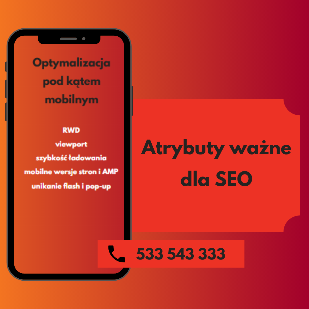 Optymalizacja pod kątem mobilnym -Atrybuty ważne dla SEO