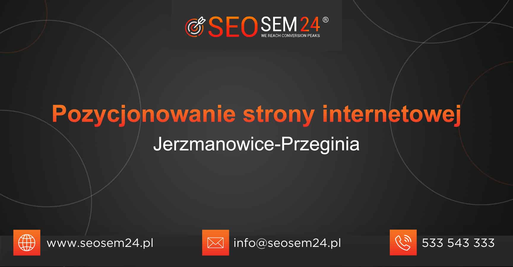 Pozycjonowanie strony internetowej Jerzmanowice-Przeginia