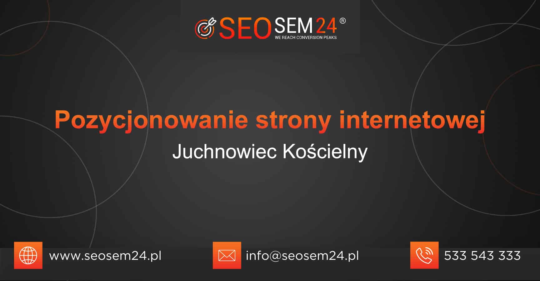 Pozycjonowanie strony internetowej Juchnowiec Kościelny