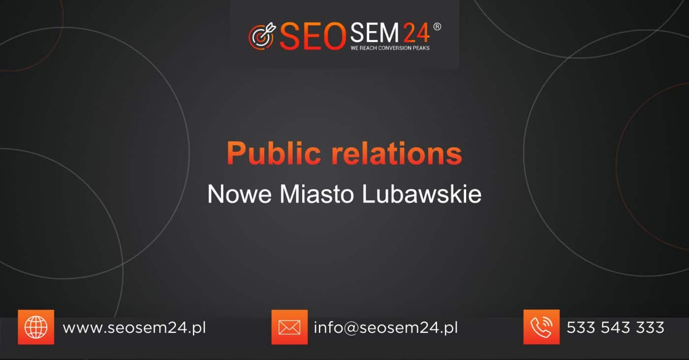 Public Relations Nowe Miasto Lubawskie