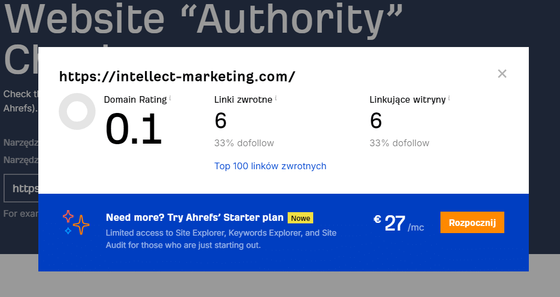 Ranking agencji SEO - Najlepsza agencja SEO - Intellect DA