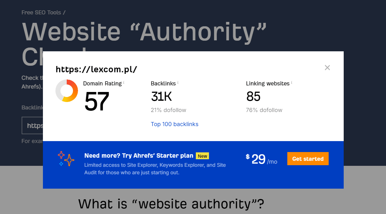 Ranking agencji SEO - Najlepsza agencja SEO - Lexcom DA