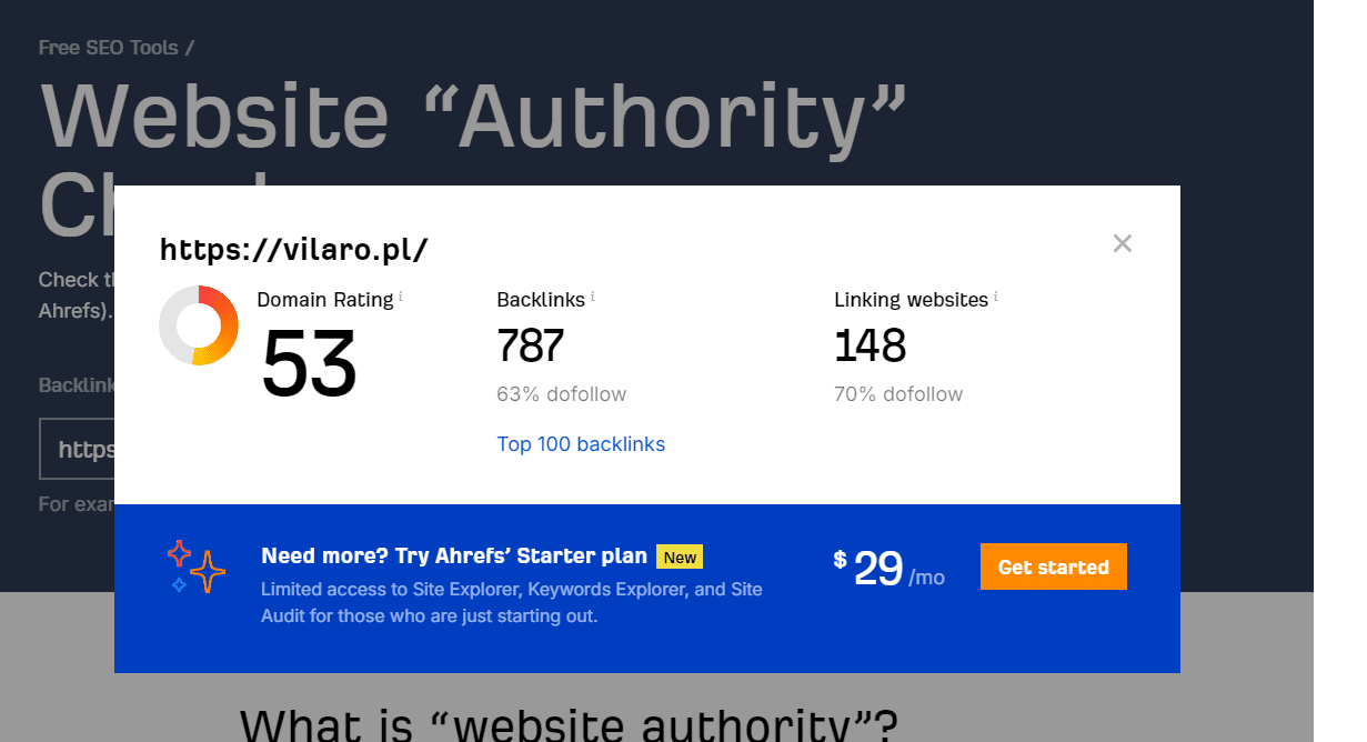 Ranking agencji SEO - Najlepsza agencja SEO - Vilaro DA