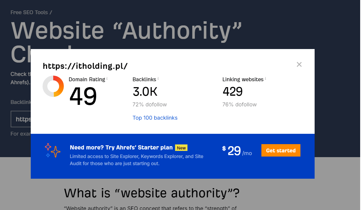 Ranking agencji SEO - Najlepsza agencja SEO - it holding DA