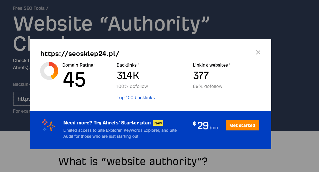 Ranking agencji SEO - Najlepsza agencja SEO - seosklep DA