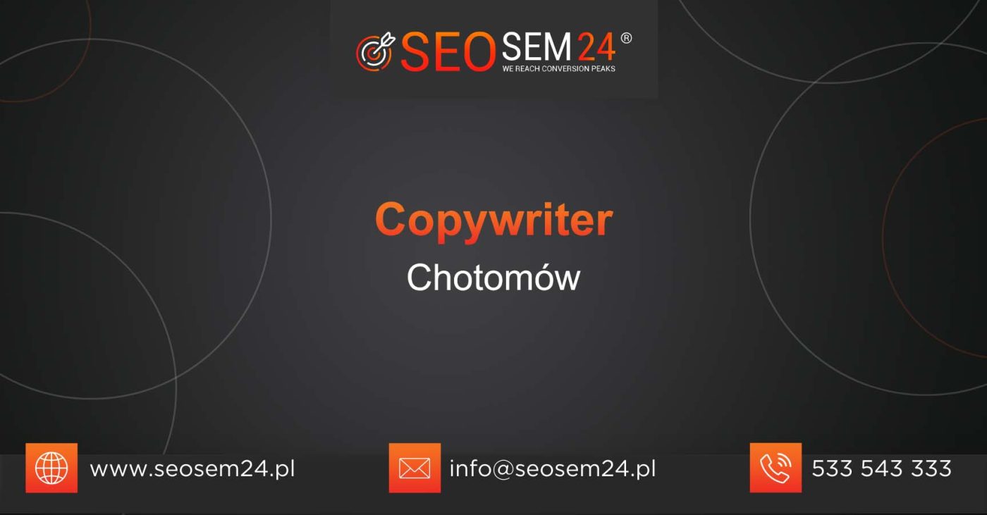 Copywriter Chotomów