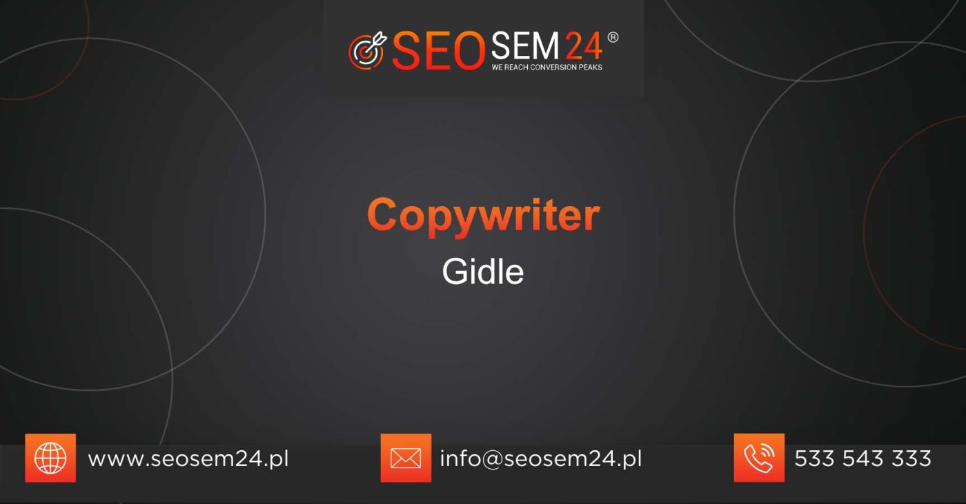 Copywriter Gidle