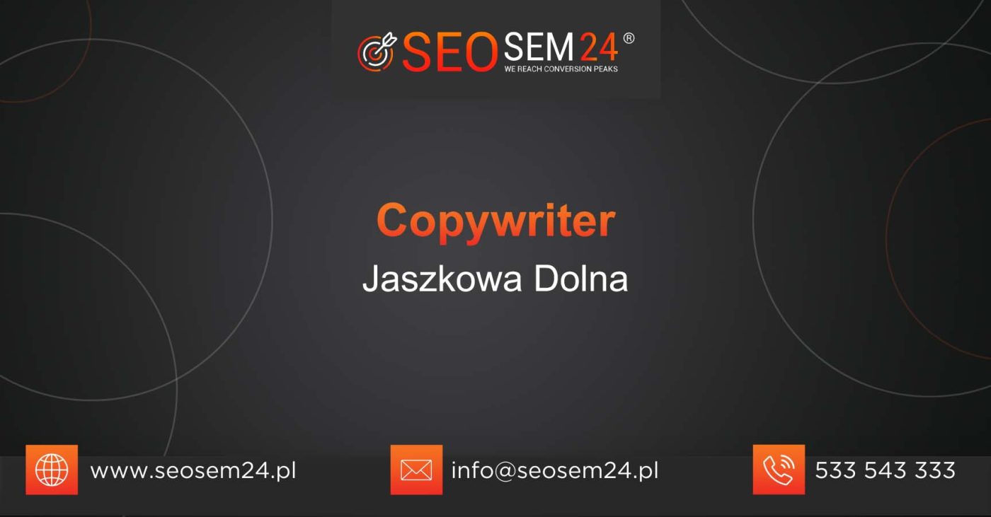 Copywriter Jaszkowa Dolna