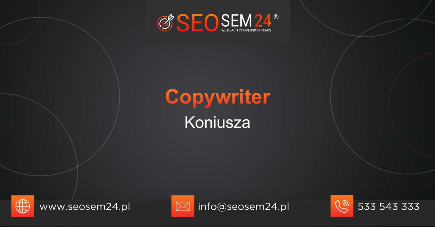 Copywriter Koniusza