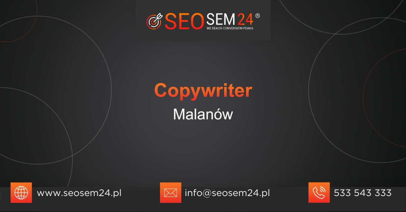 Copywriter Malanów