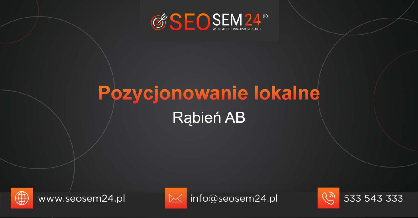 Pozycjonowanie lokalne Rąbień AB