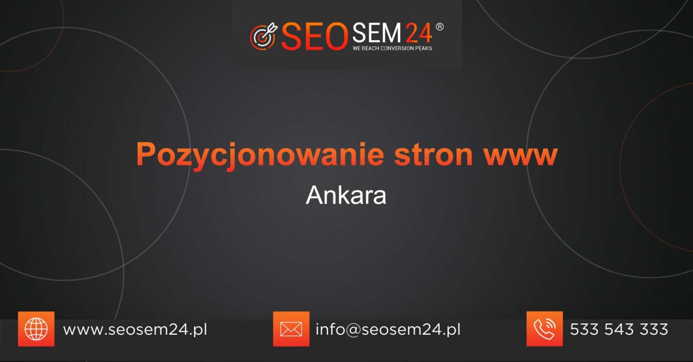 Pozycjonowanie stron www Ankara