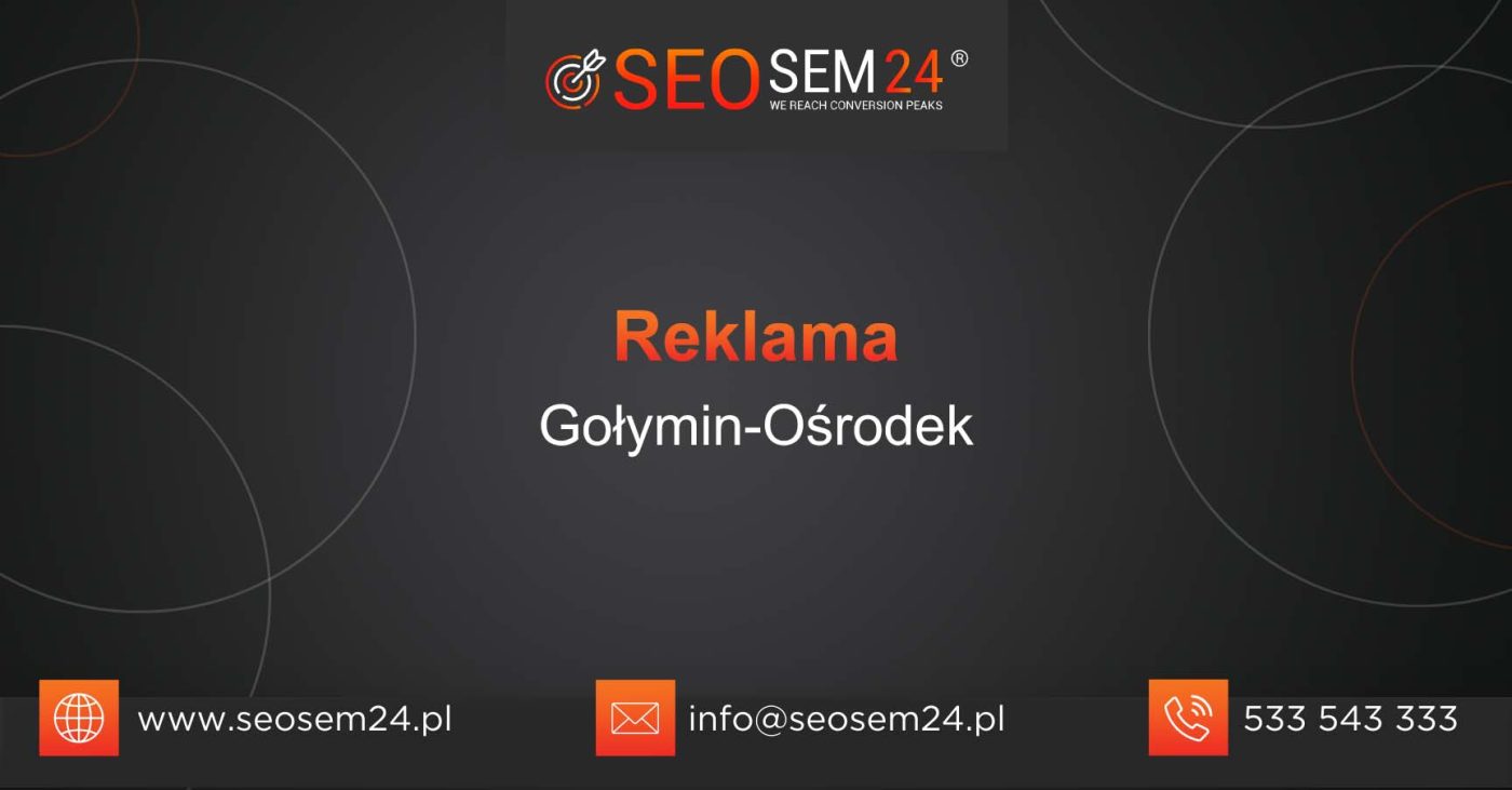 Reklama Gołymin-Ośrodek