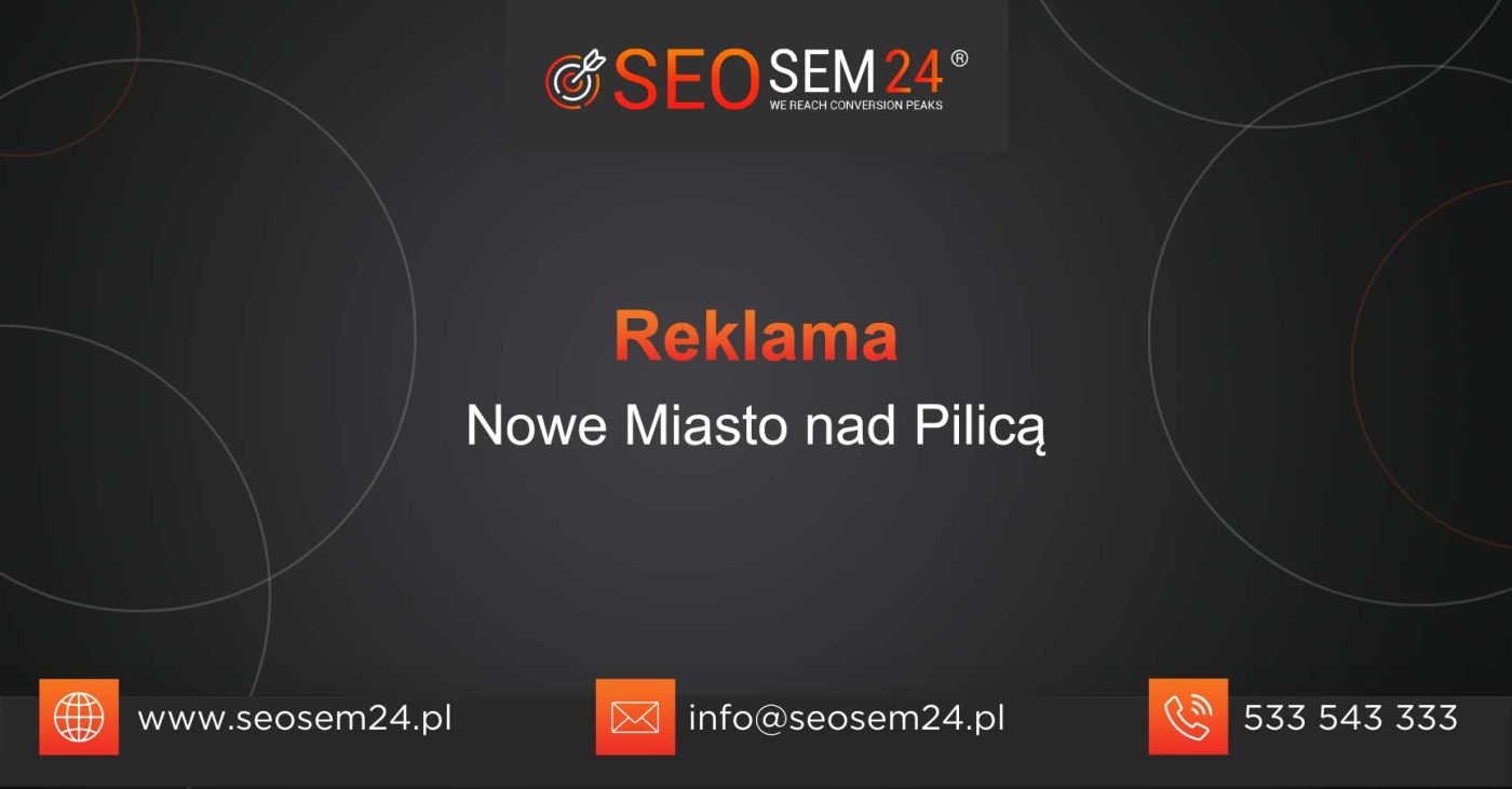 Reklama Nowe Miasto nad Pilicą