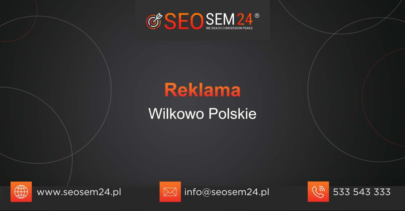 Reklama Wilkowo Polskie