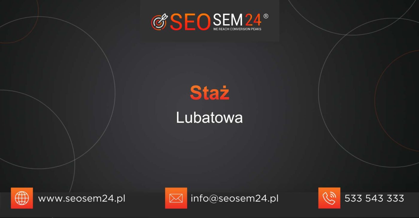 Staż Lubatowa