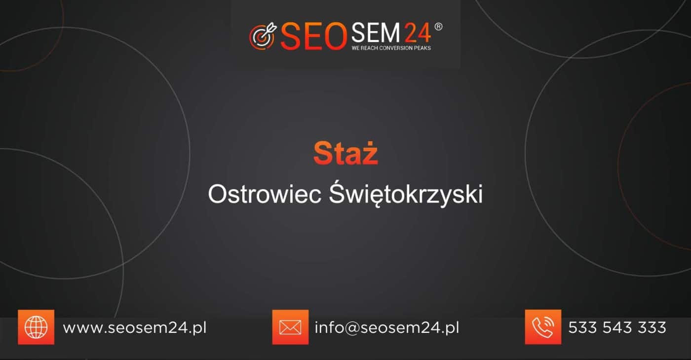 Staż Ostrowiec Świętokrzyski