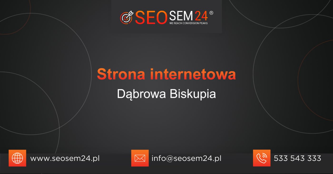 Strona internetowa Dąbrowa Biskupia