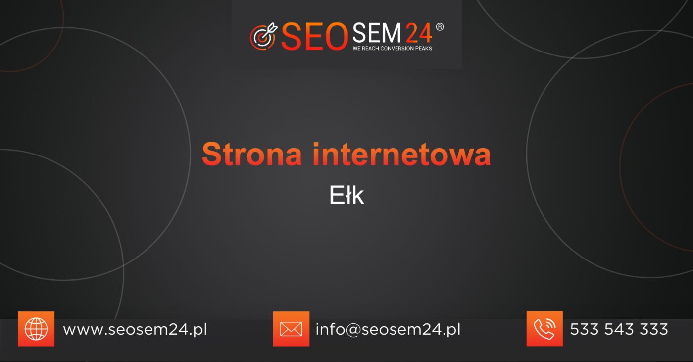 Strona internetowa Ełk