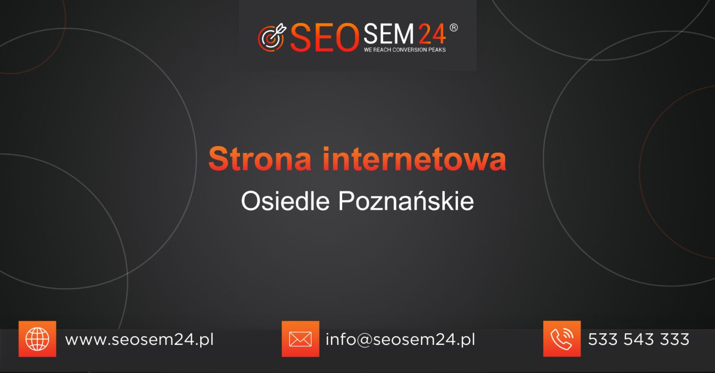 Strona internetowa Osiedle Poznańskie