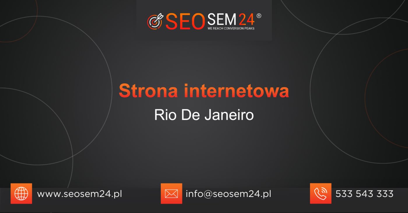 Strona internetowa Rio De Janeiro