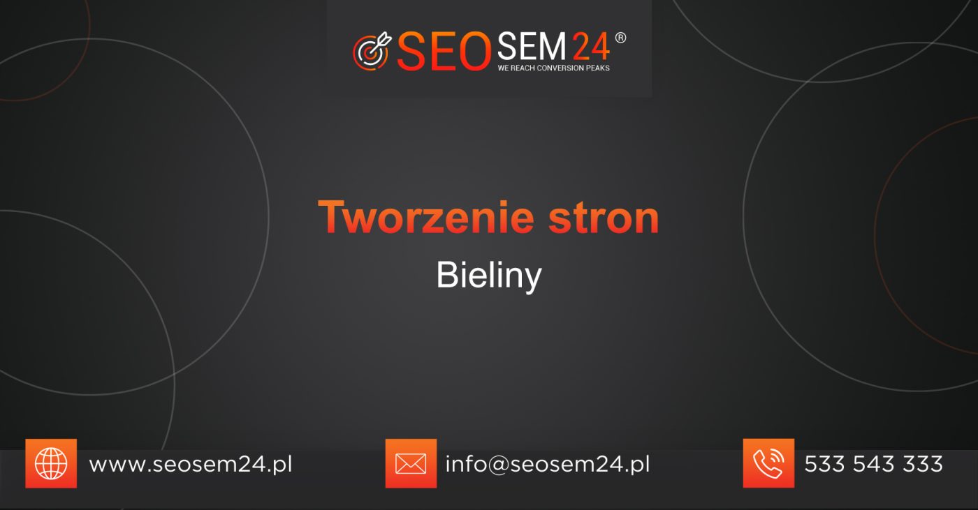 Tworzenie stron Bieliny