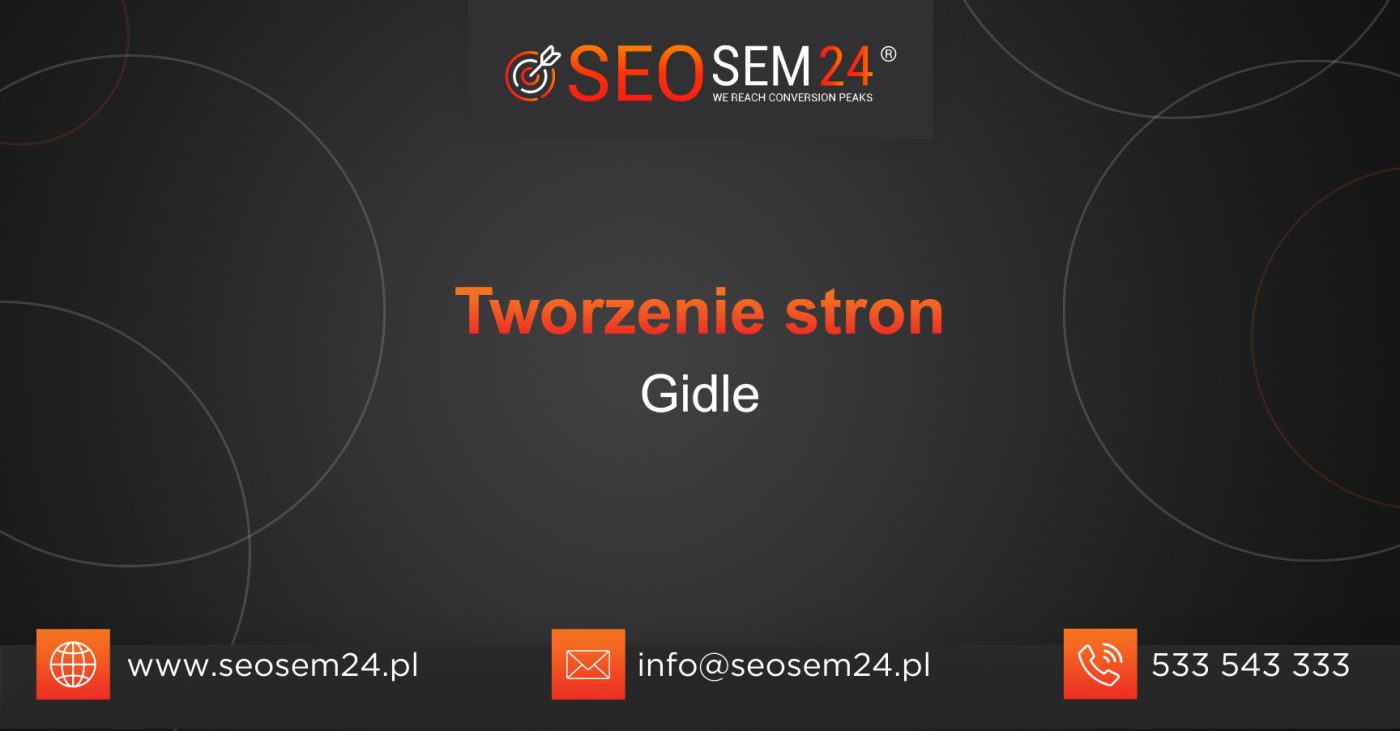 Tworzenie stron Gidle