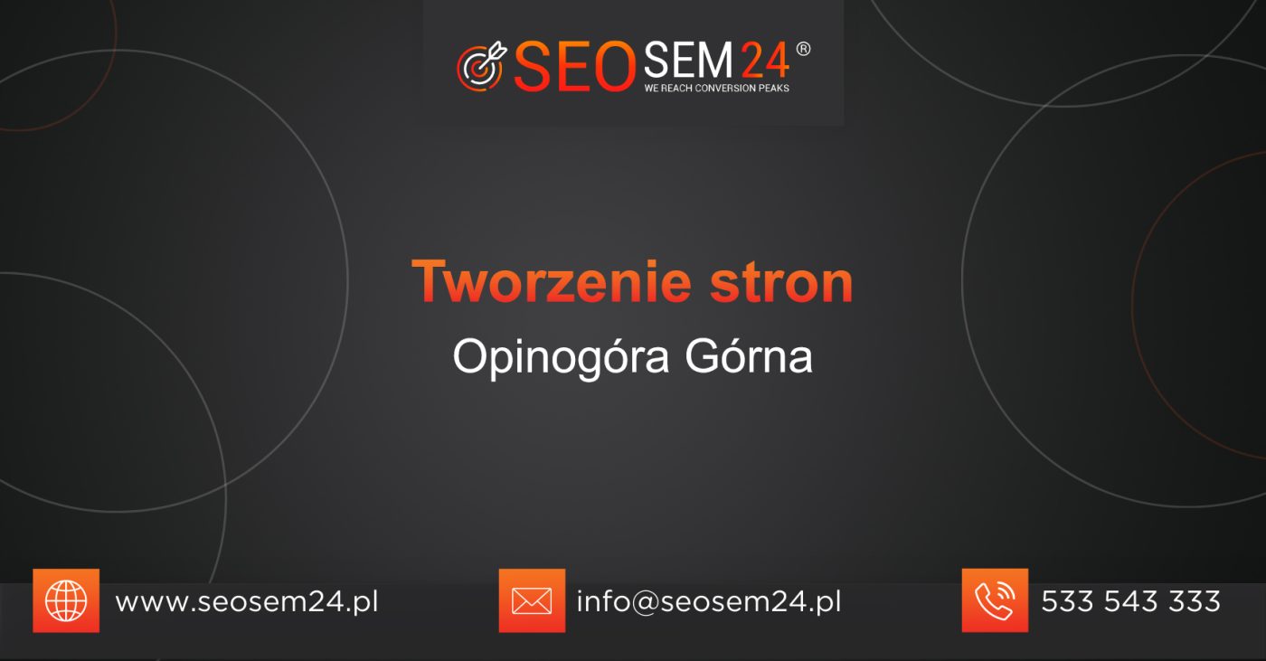 Tworzenie stron Opinogóra Górna